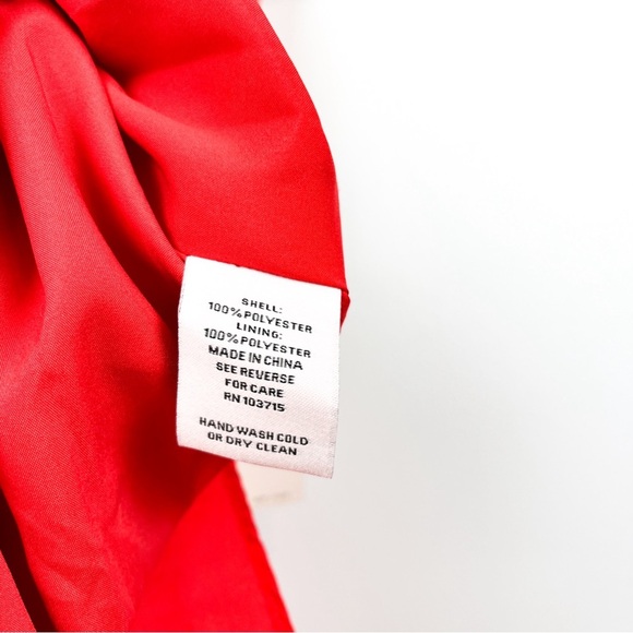 Nanette Lepore Blood Orange High Neck Sleeveless Formal Dress - Picture 4 of 13